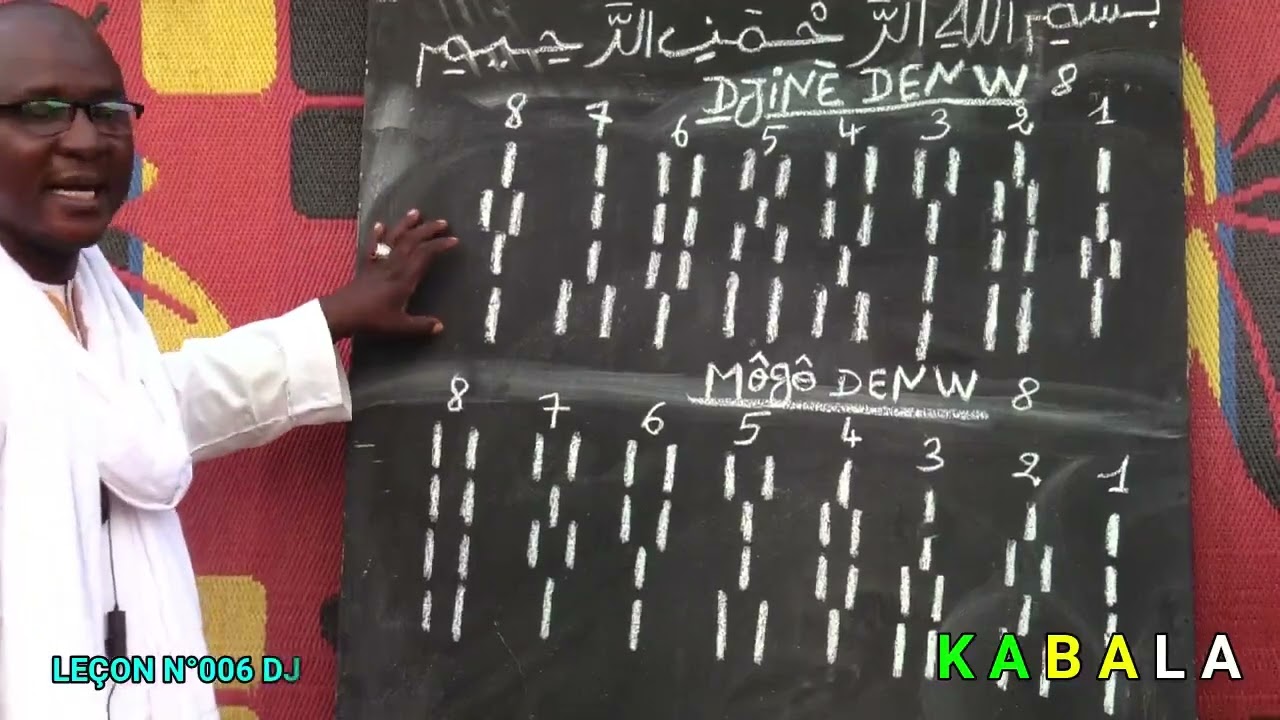 🔹 Leçon N°6 : Initiation Science Traditionnelle – Géomancie Tourabou avec Professeur Ousmane SIKOSSO