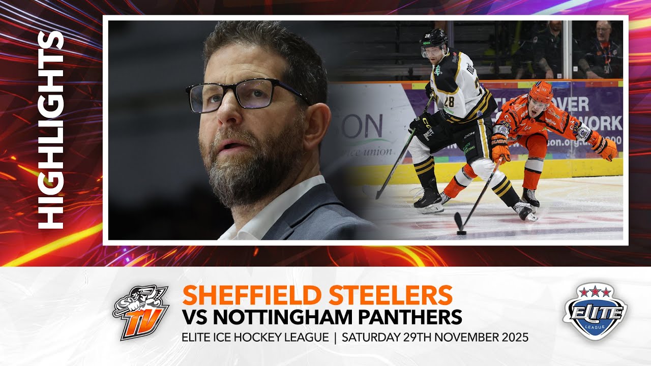 Sheffield Steelers v Nottingham Panthers - Elite League - 29th November 2025