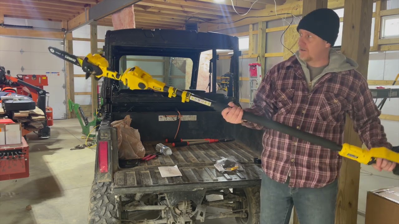 REVIEW of the 2-IN-1 Cordless Pole Saw & 8