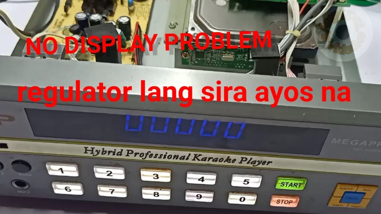 MEGAPRO MP8000NSPLUS NO DISPLAY