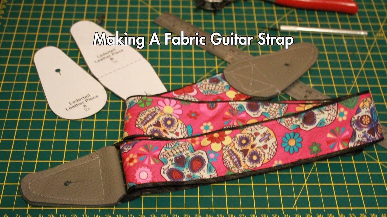 Sewing a Fabric Guitar Strap