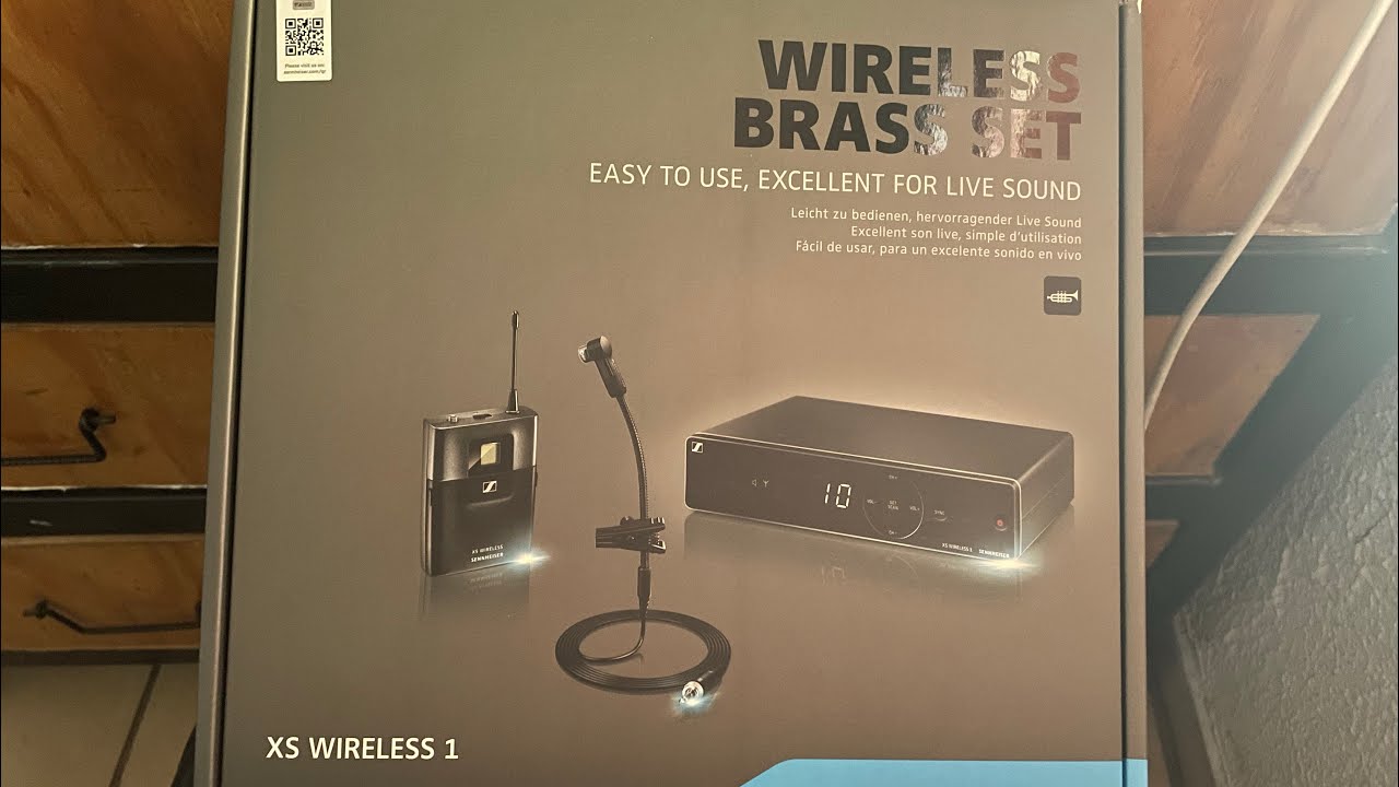 Sennheiser Wireless brass set UMBOXING | JFrankmusica