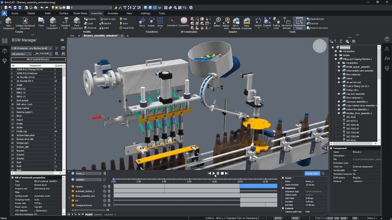 Что нового в BricsCAD Mechanical V21