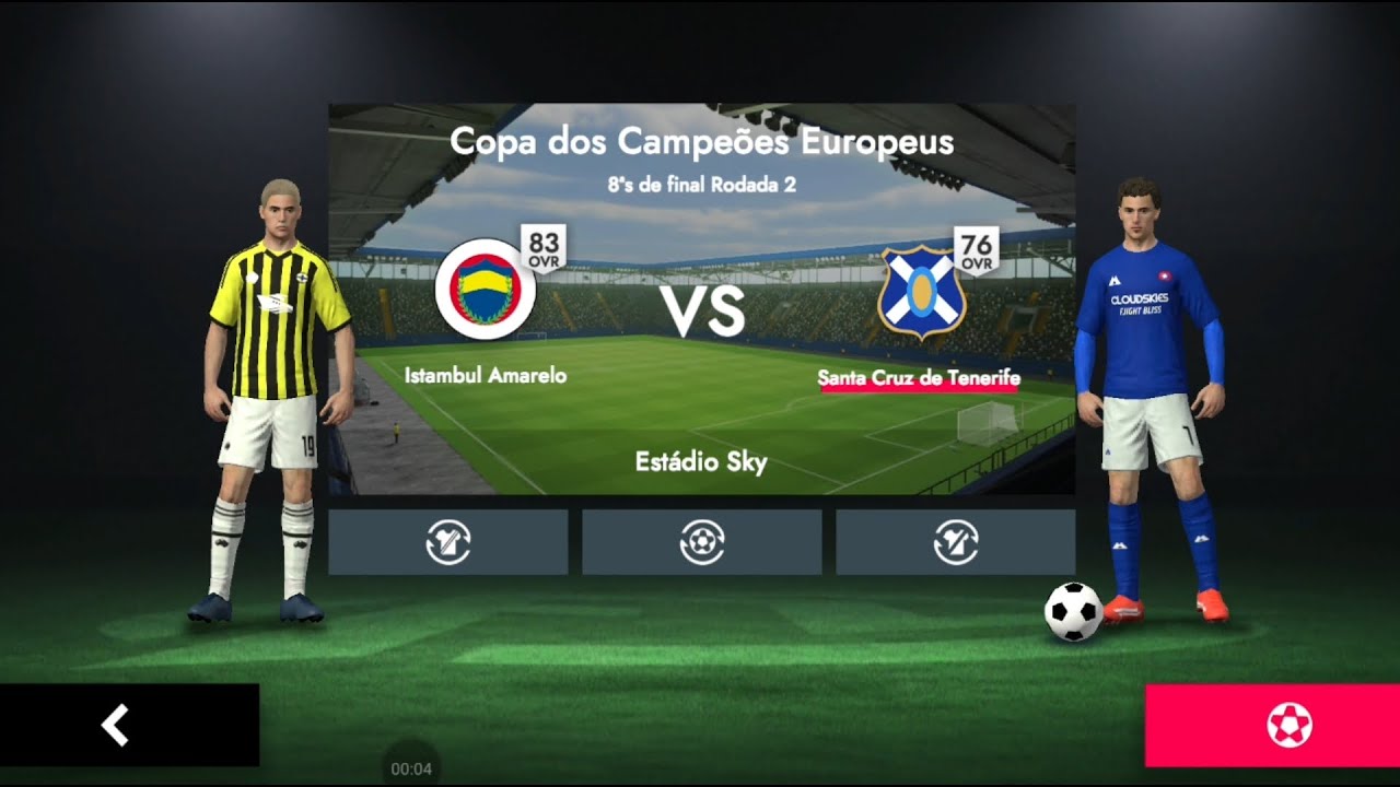 Jogo de volta! Liga dos campeões 2029