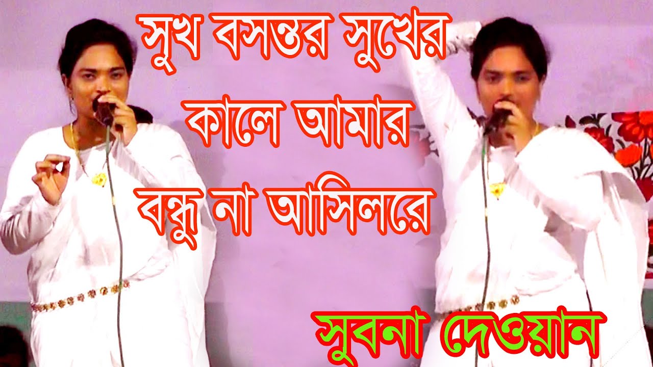 সুখ বসন্তর কালে আমার বন্ধু না আসিলো // সুবনা দেওয়ান //