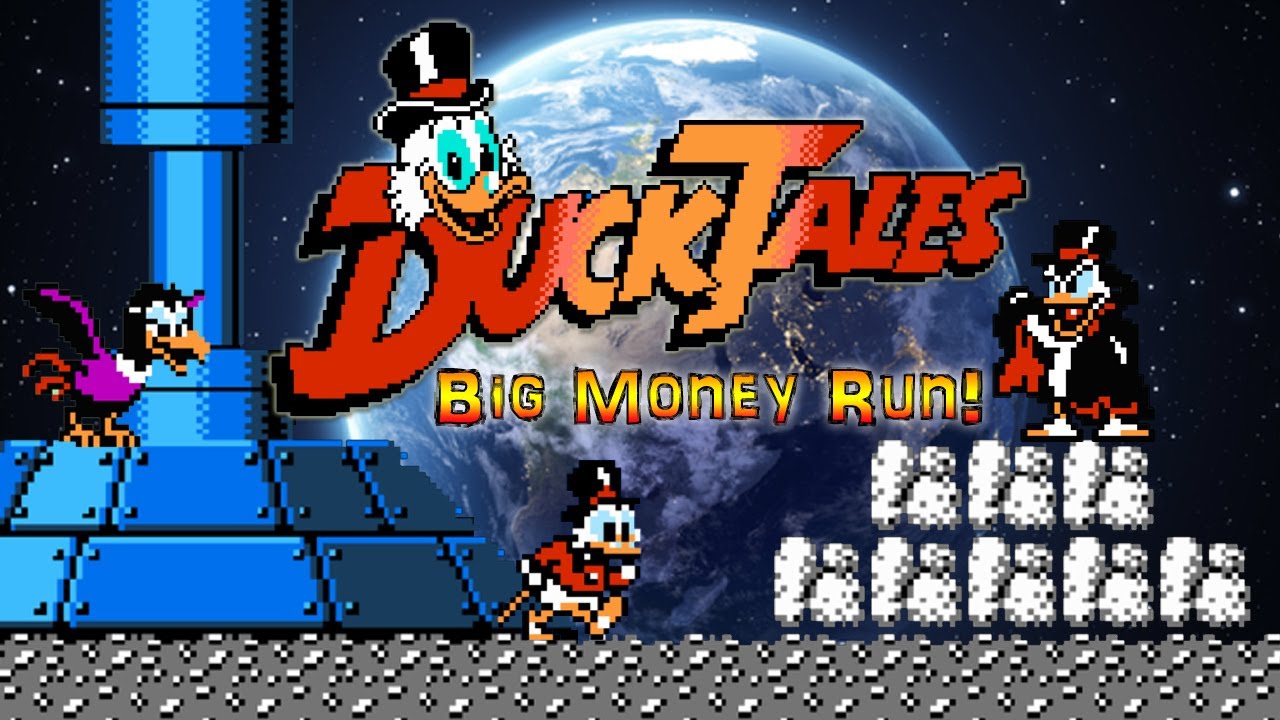 #Ducktales #DucktalesNES DuckTales - NES - BIG MONEY RUN & ZERO MONEY RUN (All Endings, Deathless)