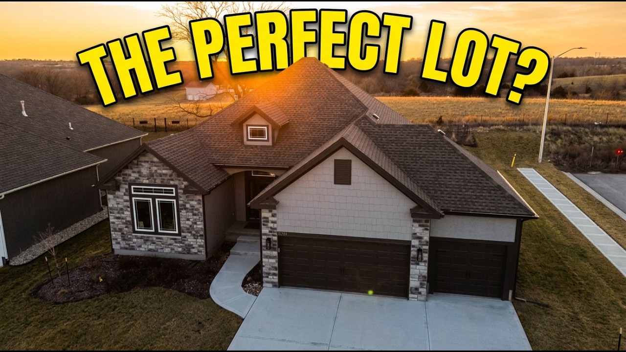 High-End Finishes & Main Level Living under $600,000 | Full KC House Tour Hoffman Custom Homes
