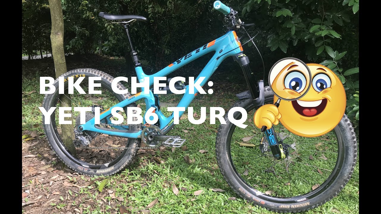 RAW EPICS BIKE CHECK | Yeti SB6 Turq - January 2018