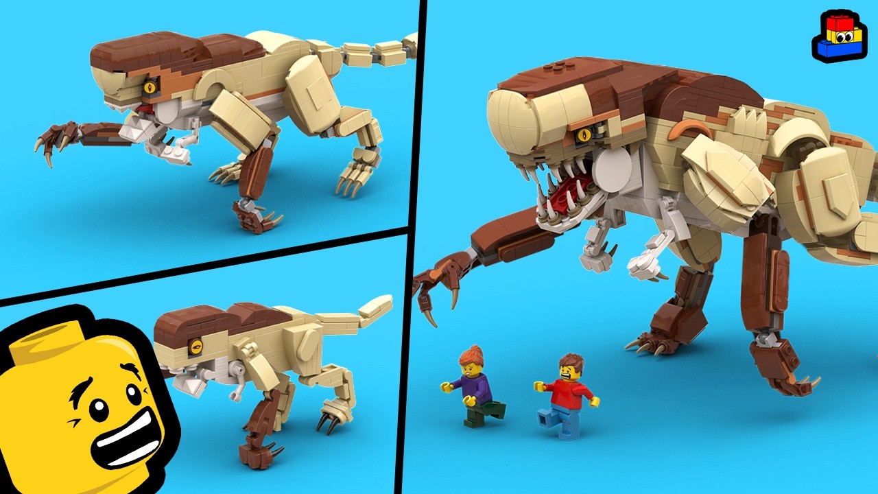LEGO Jurassic World: How to Build the Distortus Rex (D-Rex)