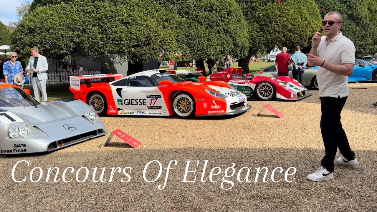 Checking Out The Worlds Best Cars (Concours Of Elegance) 