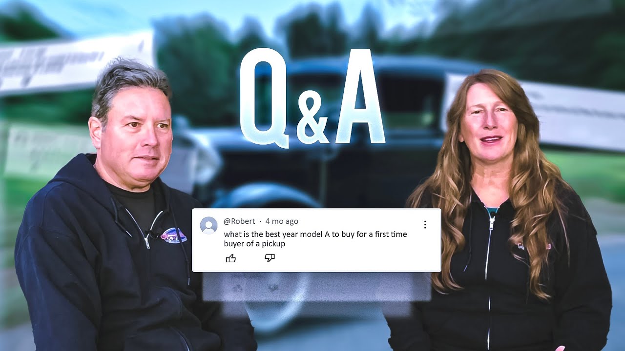 Ford Model A Q&A #11 with Paul & Tina Shinn.  Your questions answered!