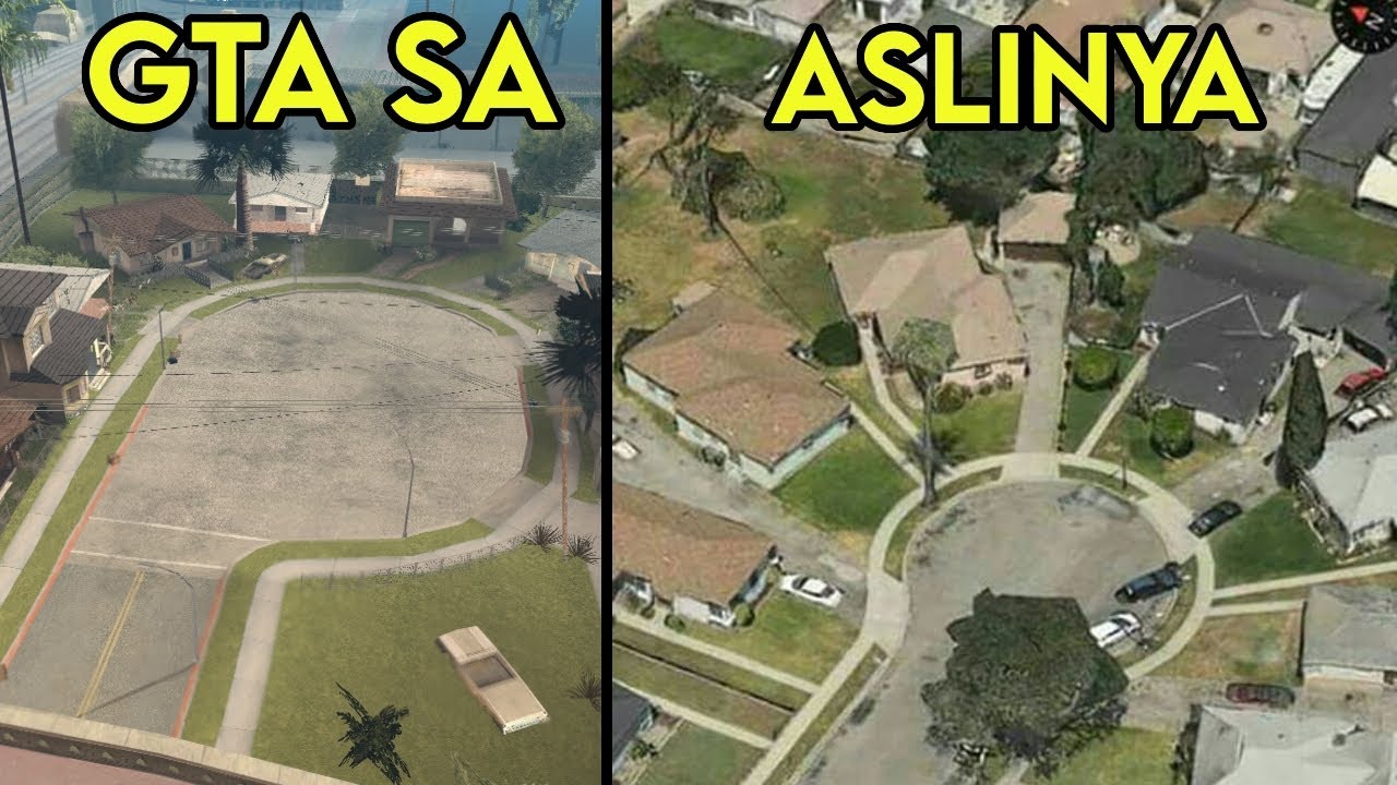 TEMPAT TEMPAT DI GTA SAN ANDREAS YANG ADA DI DUNIA NYATA