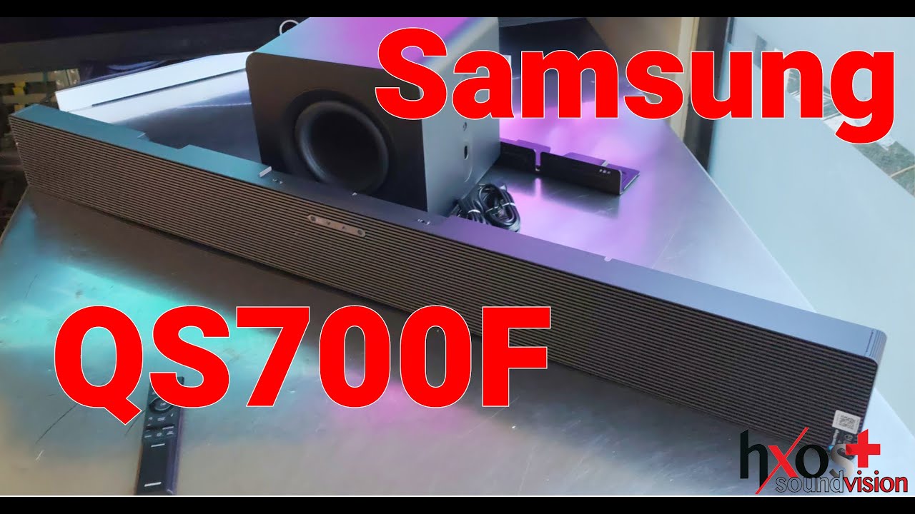 Samsung HW-QS700F SOUNDBAR Review: Smart Rotation & Atmos in a Stylish Package
