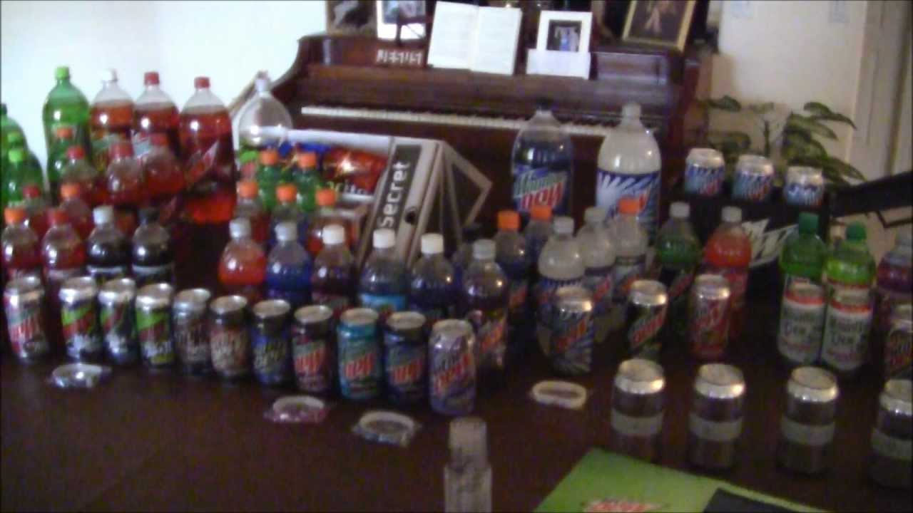 Mountain Dew Collection as of 11-29-11