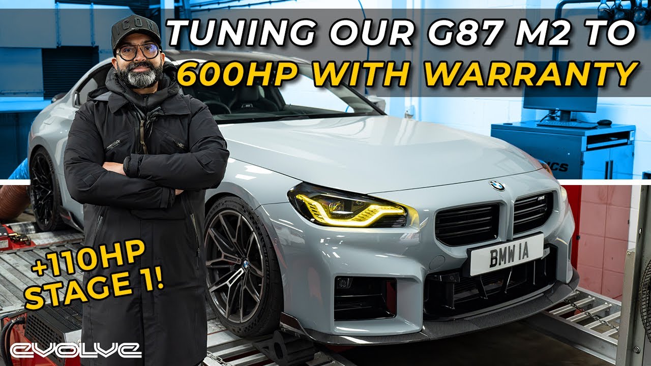 Tuning our G87 M2 to 600HP with a warranty! S58 Evolve Stage 1 ECU Tune + Warranty