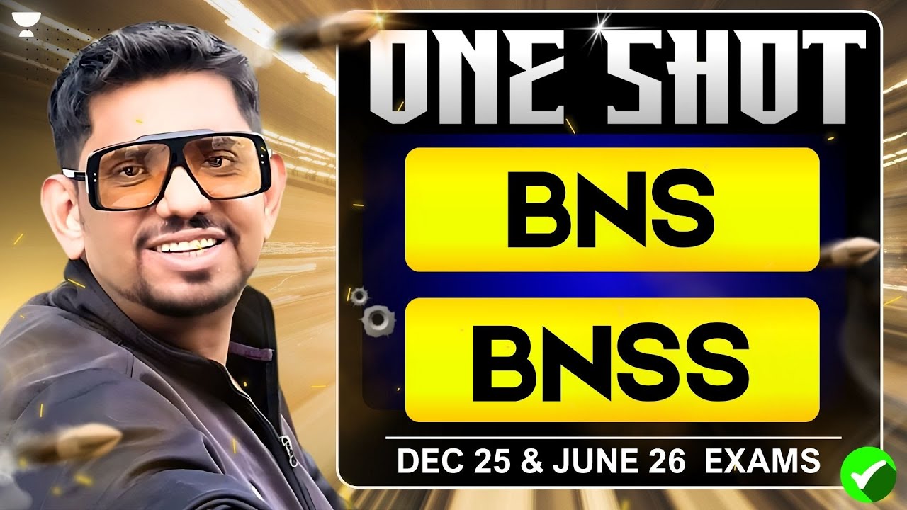 JIGL MARATHON | BNS  BNSS | DEC 25 | ONE SHOT REVISION | CS EXECUTIVE| CS AMIT VOHRA🔥| UNACADEMY
