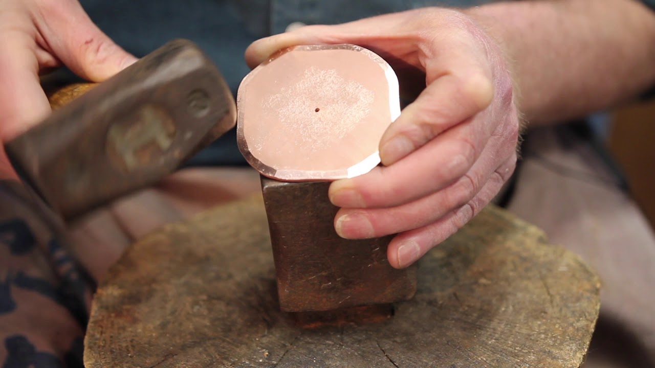 Tsuba School: Hosa Kusa - Recreating a Modern Classic, Part 3 - Creating the first layer of skin.