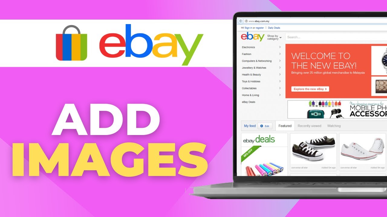 How to Add Extra Images to eBay Listing Description (Simple Guide)