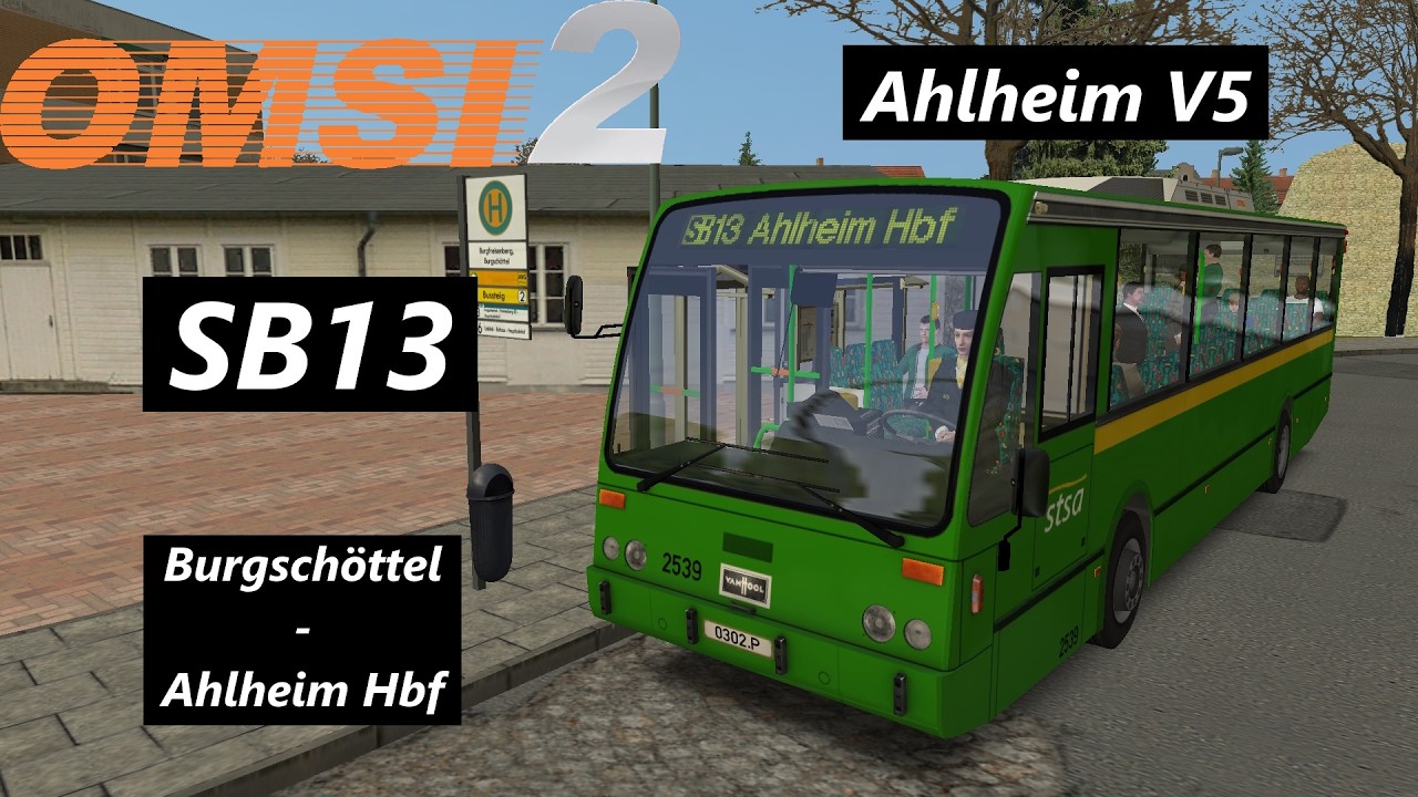 Ahlheim V5 - SB13 (EXPRESS Burgschöttel - Ahlheim Hbf) - VanHool A600 | [FR] OMSI 2 PC