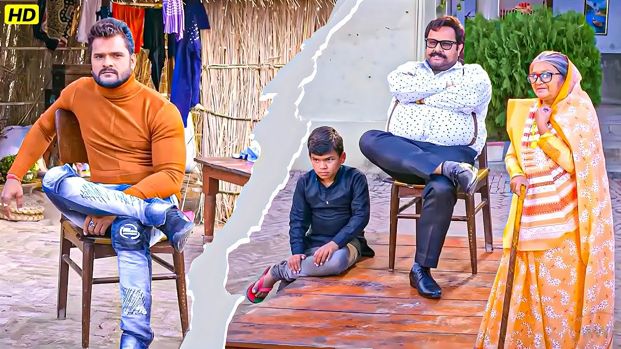 खेसारी लाल यादव ने अपने ही पिता की शादी में रुकावट डाली | Baap Movie Seen | Ritu Singh & Manoj Tiger