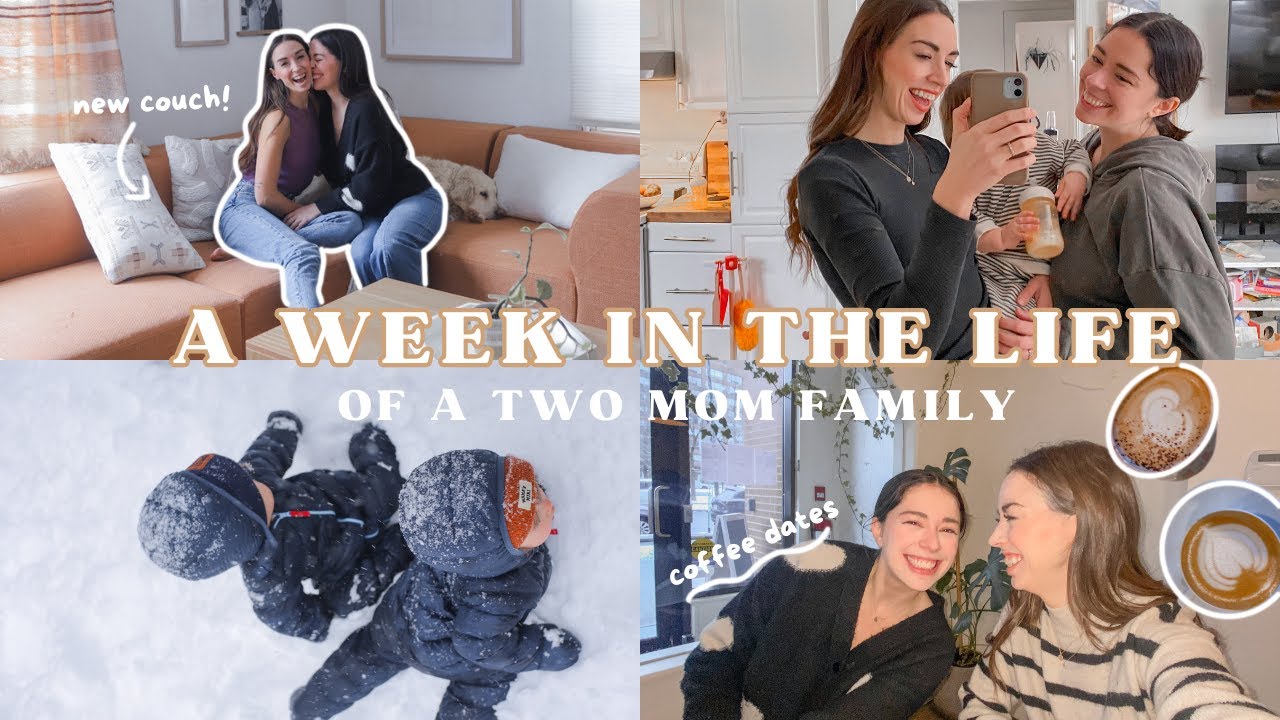 week in the life of two moms & twins! (home changes, mental health & feeling crafty)