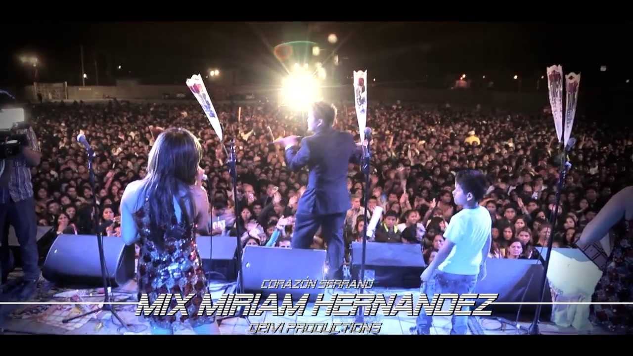 MIX MIRIAM HERNANDEZ - CORAZON SERRANO CONCIERTO ANIVERSARIO PIURA 2013 HD