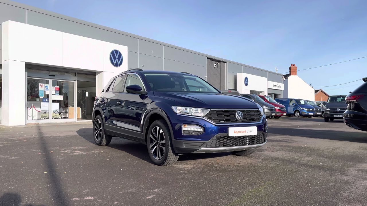 Volkswagen T-Roc United 1.5 TSI 150ps Atlantic Blue Used | Wrexham Volkswagen