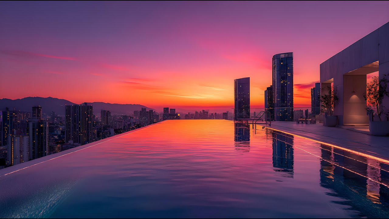 ＢＡＣＫ　ＴＯ　１９８５ [ Synthwave - Retrowave - Dreamwave Mix ] | Urban Sunset Serenity