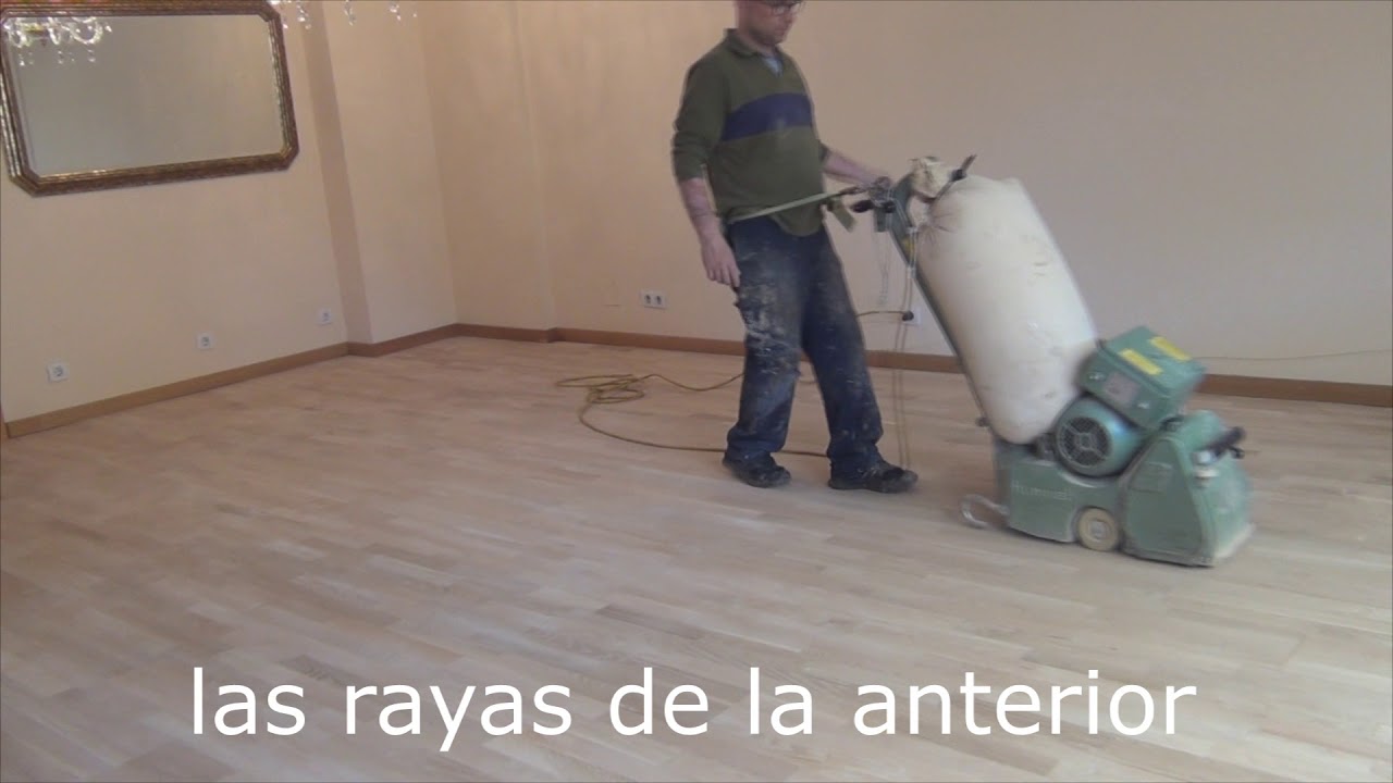 C&oacute;mo acuchillar el parquet