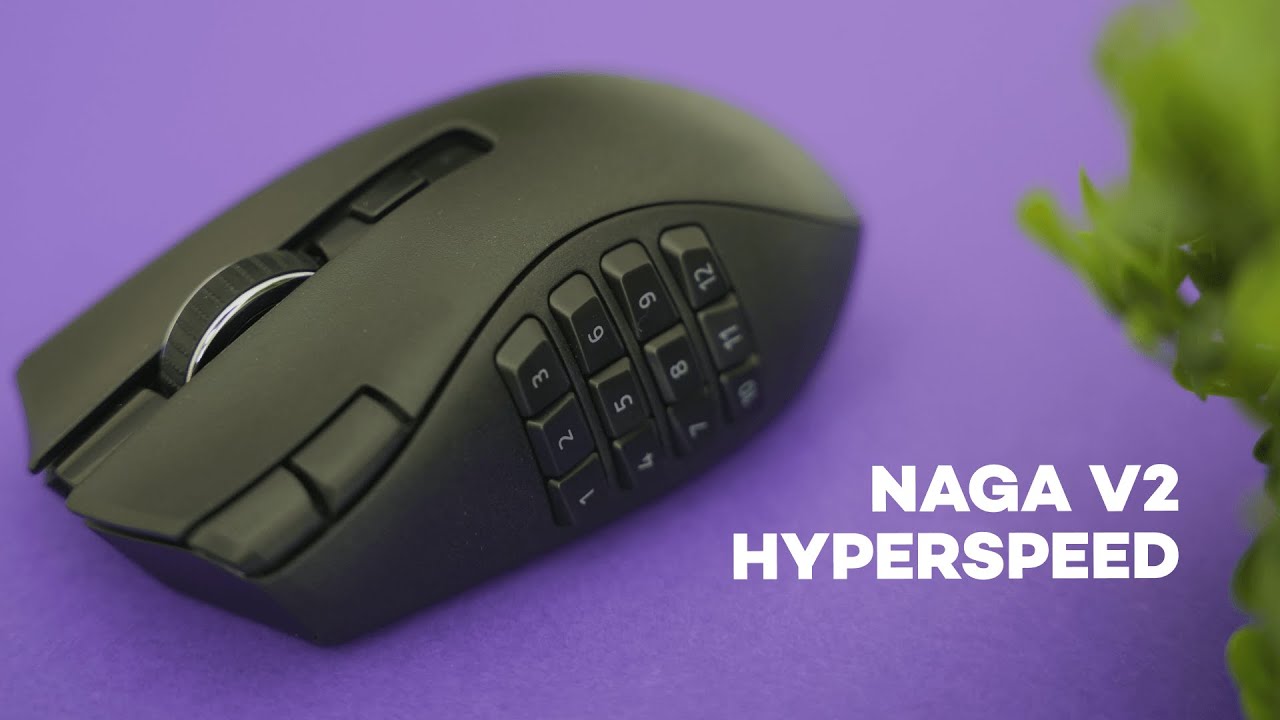 Обзор игровой мыши Razer Naga V2 Hyperspeed для MMO-игр