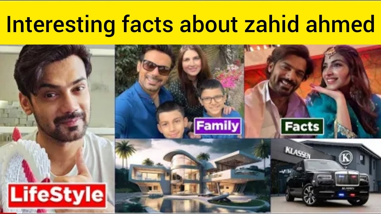 Zahid Ahmed Lifestyle & Biography 2024 | Age | Family | Salary & Net worth