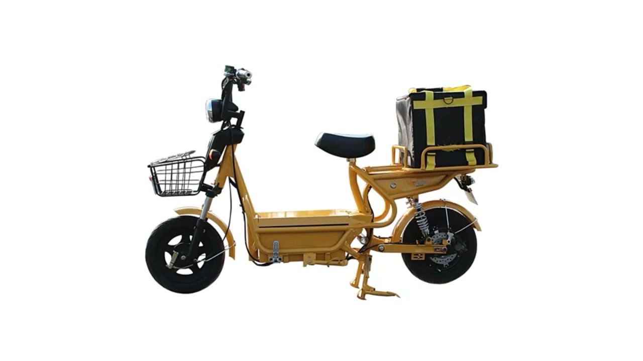 Whole Iron Body Big Loading Express Delivery Cargo Electric Scooter, Commute Scooter, City Scooter