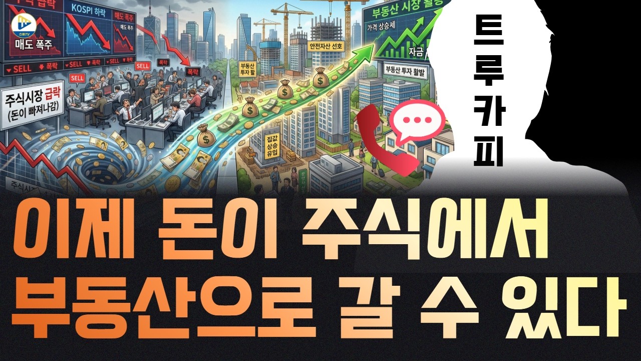 (트루카피)난리 난 코스피 불안한 상황 속 이제 돈은 어디로 갈까?