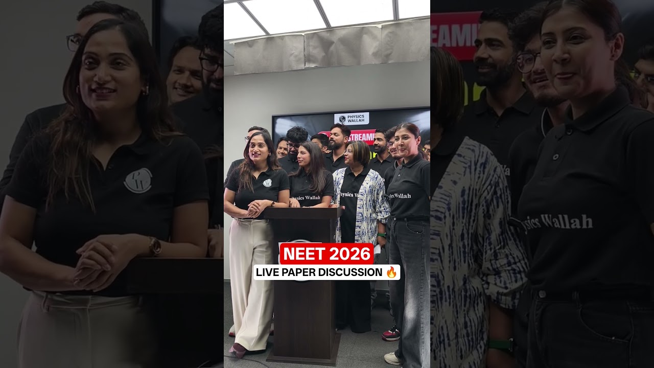 NEET 2026 Paper Discussion🔥 @PWNEET-Official #pw #neet