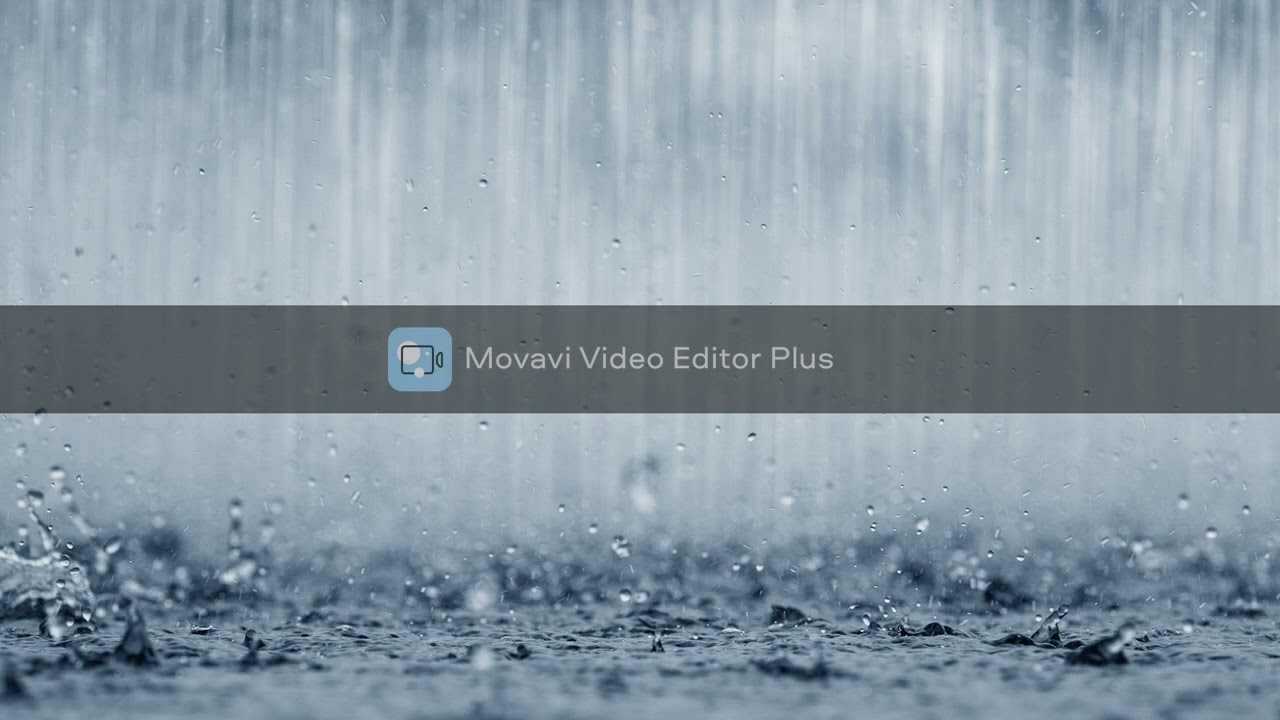 Relaxing rain