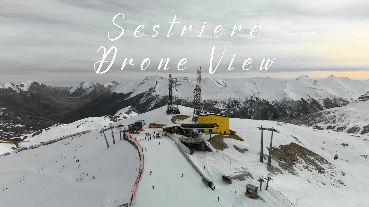Sestriere By Drone - DJI Mavic Air