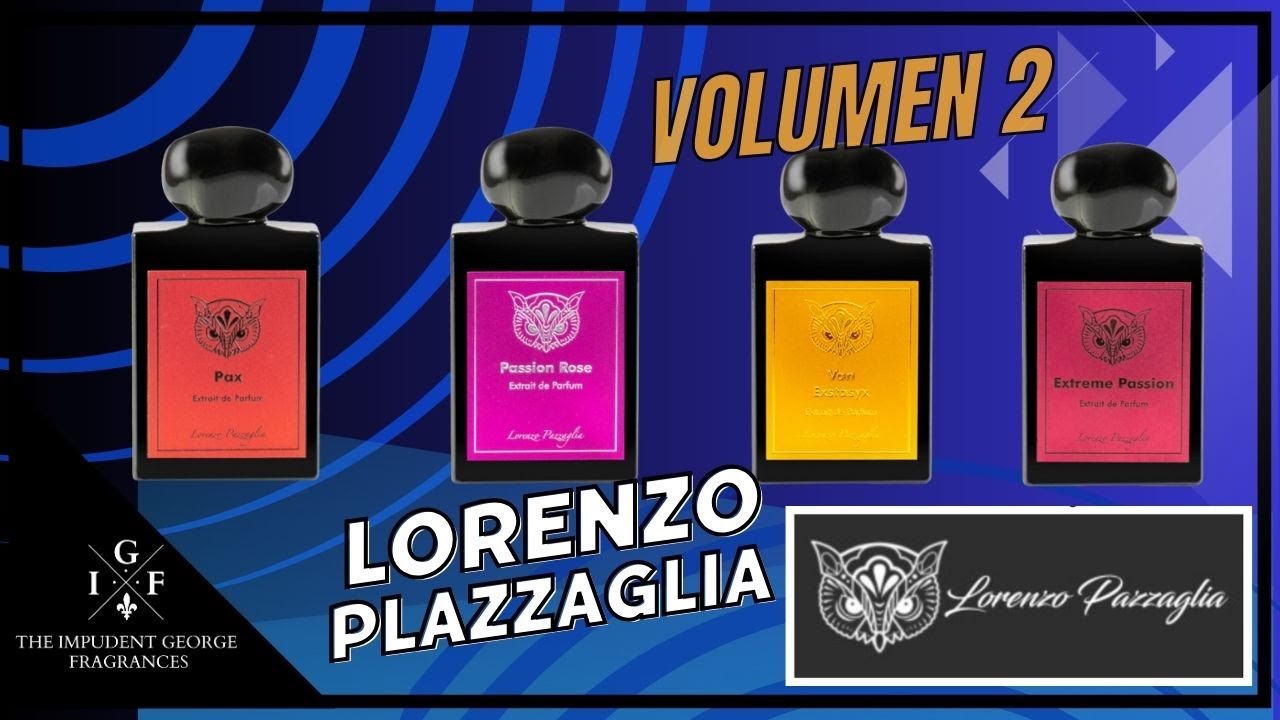 BRUTAL!! LORENZO PAZZAGLIA💥VOL.2💥 GRANDES PERFUMES🤯 #4 FRAGANCIAS DISTINTAS▶️DEBES CONOCERLAS😲