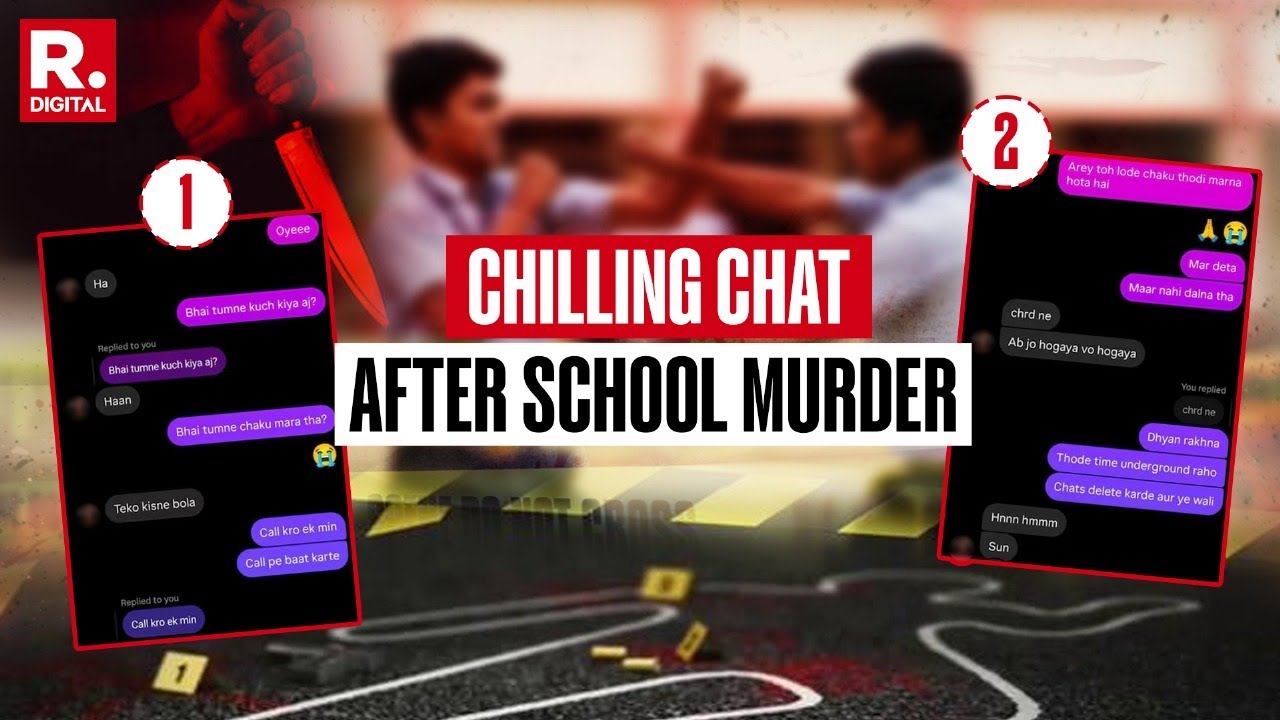 'Jo hogaya...': Class 10 Boy's Chilling Text After Stabbing Schoolmate | Ahmedabad School Murder