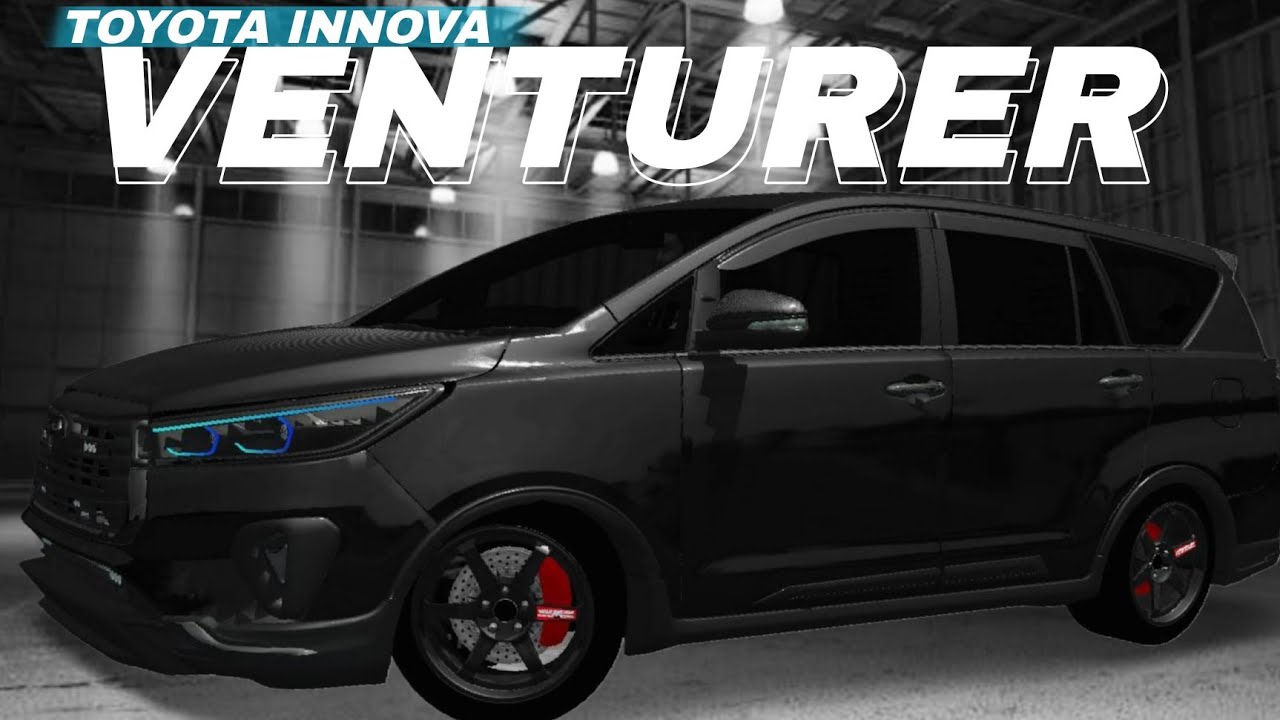 SHARE MOD BUSSID‼️MOD TOYOTA INNOVA VENTURER + KD SOUND DIESEL JANGKRIK X STUTUTU
