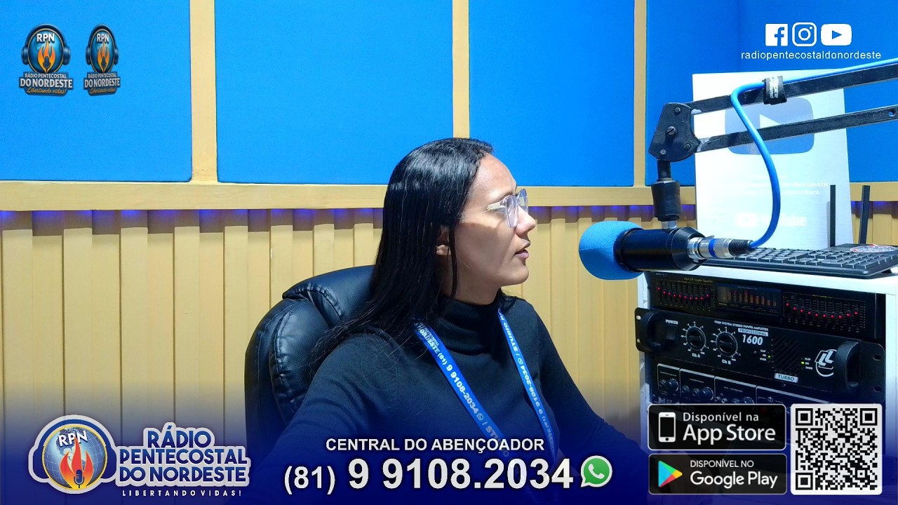 🔴AO VIVO 12/02/2026 Rádio Pentecostal do Nordeste Um Culto No Seu Lar/ Carpina - Pe Palavra & Louvor