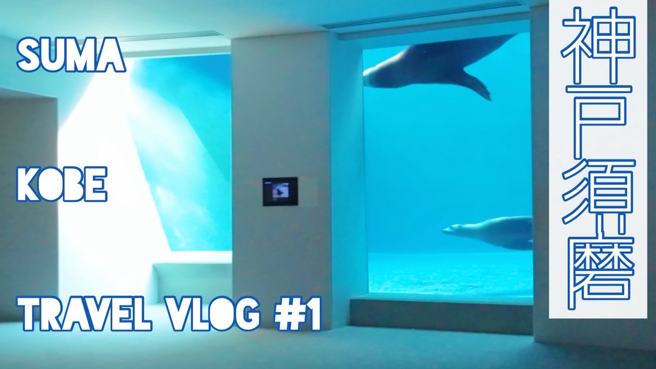 【神戸旅行Vlog#1】ゆる旅。高速バスで須磨シーワールドに行ってみた。神戸1泊2日旅行の1日目。南京町YUNYUN、須磨海浜公園、元町グリル一平、イスズベーカリー。