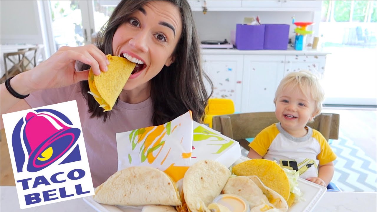 MY CRAZY GHOST EXPERIENCE! - Taco Bell MUKBANG