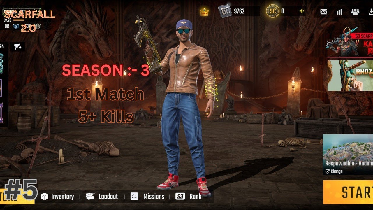 1st match of Season 3 in SCARFALL 2.0 #5