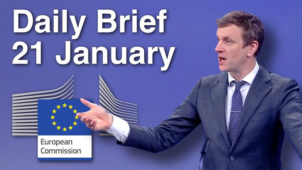 EU Commission Full Briefing 21/01/2026 - US Relations, Greenland, Board of Peace, Mercosur, India