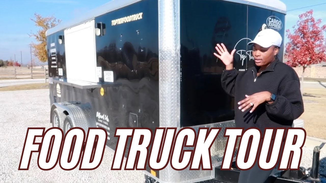 FOOD TRUCK LIFE : Full finished food truck tour