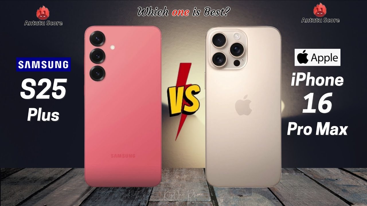 Samsung S25 Plus vs Iphone 16 Pro Max  Full comparison ⚡Which one is Best