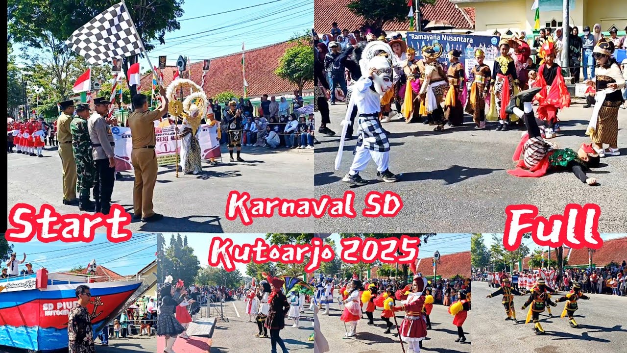 FULL Start SD Karnaval Kutoarjo Purworejo SD 2025