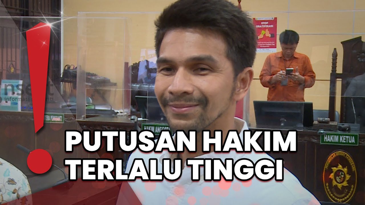 Jonathan Frizzy Tak Terima Divonis 8 Bulan Penjara Kasus Vape Obat Keras
