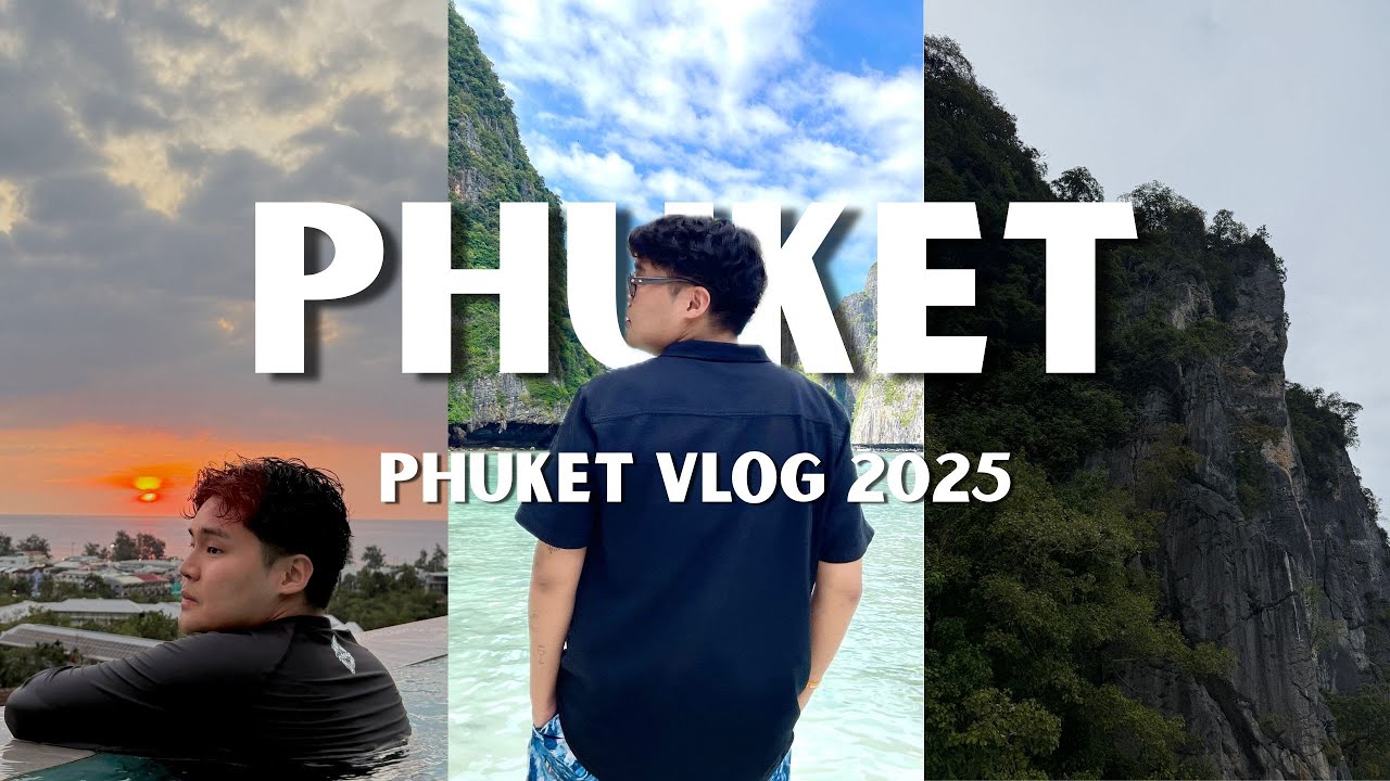 Phuket Vlog 2025 - Island Hopping, Trip with Coworkers & Friends.