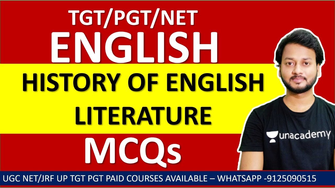 History of English Literature MCQ